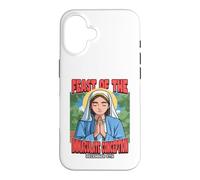 Carcasa para iPhone 16 Fiesta de la Inmaculada Concepción 8 de diciembre Honra a María