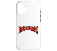 Carcasa para iPhone 16 Flash Gordon Classic Texto Rojo Logo Cómic