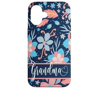 Carcasa para iPhone 16 Floral Grandma Love from Grandkids Mother's Day