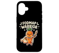 Carcasa para iPhone 16 FODMAP Warrior Diet SII Luchador del síndrome del intestino Irritable