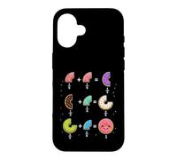 Carcasa para iPhone 16 Fracciones de Dona Humor matemático para Profesores, Estudiantes, niños