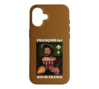 Carcasa para iPhone 16 Francisco 1er Rey de Francia con la Creciente Historia del Humor