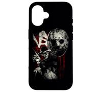 Carcasa para iPhone 16 Freddy vs Jason Scratches
