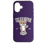 Carcasa para iPhone 16 Fuggler Teddy Bear Nightmare Beige Originals College Sports