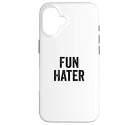 Carcasa para iPhone 16 Fun Hater Negative Grouch Dad and Grandpa Sarcasm Design