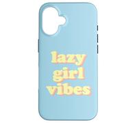 Carcasa para iPhone 16 Fun Lazy Girl Vibes Job Design