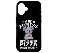 Carcasa para iPhone 16 Funny Australia Kids Into Fitness Pizza Koala Lover