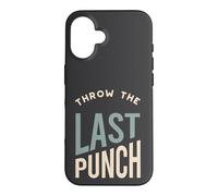 Carcasa para iPhone 16 Funny Boxing MMA Lanza el último Golpe