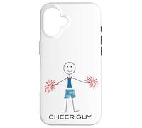 Carcasa para iPhone 16 Funny Boys Cheer, Animadores