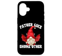 Carcasa para iPhone 16 Funny Devil Wings Red Fathers Day GNOME Dad Graphic Grandpa