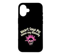 Carcasa para iPhone 16 Funny Millennial Heart Says Pit Knees Say Balcony Meme
