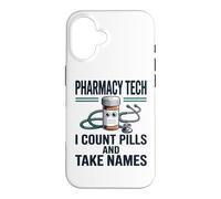 Carcasa para iPhone 16 Funny Pharmacy Tech Squad Asistente de farmacéutico CPhT