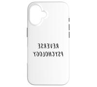 Carcasa para iPhone 16 Funny Psychology - Psicología inversa Psicólogo Estudiante
