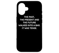 Carcasa para iPhone 16 Funny Pun Language Joke Grammar Geek, Linguist Humor