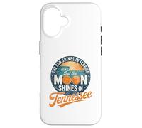 Carcasa para iPhone 16 Funny Tennessee Moon Shines, Florida Sun Shines TN Humor