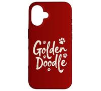 Carcasa para iPhone 16 Funny The Dood Goldendoodle - Doodle Mom & Dood Dad