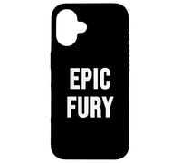 Carcasa para iPhone 16 Furia épica