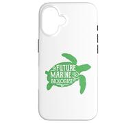 Carcasa para iPhone 16 Futura bióloga Marina tee Ocean Student Biology