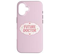 Carcasa para iPhone 16 Futuro Médico Chica Joven Hija Escuela de Medicina EST