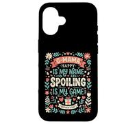 Carcasa para iPhone 16 G-Mama Spoiling Is My Game Funny Grandma Mother's Day