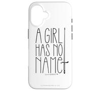 Carcasa para iPhone 16 Game of Thrones A Girl Has No Name
