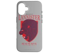Carcasa para iPhone 16 Game of Thrones Lannister Hear Me Roar