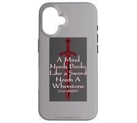 Carcasa para iPhone 16 Game of Thrones The Mind Needs a Book