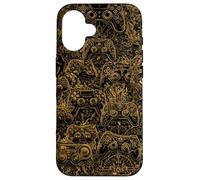 Carcasa para iPhone 16 Gamer Graphic Gaming Videojuegos Estética Niños Adolescentes Niños