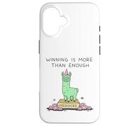 Carcasa para iPhone 16 Ganar Es Más Que Suficiente Llama Mediocre Graciosa