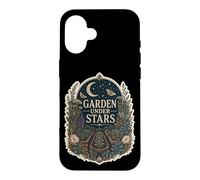 Carcasa para iPhone 16 Garden Under Stars Jardinero Noche