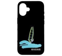 Carcasa para iPhone 16 Garganta Windsurf, Windsurf en el desfiladero