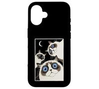 Carcasa para iPhone 16 Gatos Ragdoll Trio Ojos Azules para Cat Mom o Dad