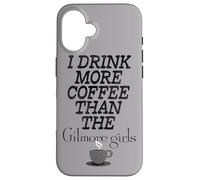 Carcasa para iPhone 16 Gilmore Girls More Coffee