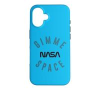 Carcasa para iPhone 16 Gimme Space de la NASA con el Logotipo de Gusano de la NASA