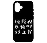 Carcasa para iPhone 16 Girls Fight, Girls Power Outfit Illustration Graphic Designs