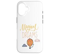 Carcasa para iPhone 16 Globos de Cielo Nocturno de Aventura de Magical Dreams