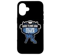 Carcasa para iPhone 16 Good Teams Win Great Teams Cover Sports Betting Gambling