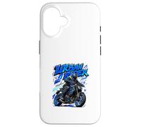 Carcasa para iPhone 16 Gráfico de acción Urban Rider Street Bike