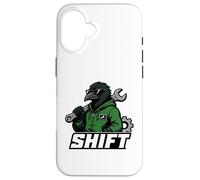Carcasa para iPhone 16 Gráfico de reparación de automóviles Raven Mechanic Shift