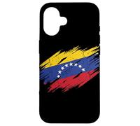 Carcasa para iPhone 16 Gráfico Grunge Envejecido de la Bandera de Venezuela