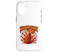 Carcasa para iPhone 16 Gráfico Picante de Salsa flameante Inferno Burst
