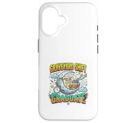 Carcasa para iPhone 16 Graveyard Shift Graduate Night Hustle Life