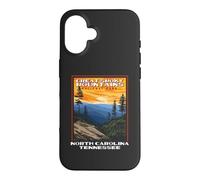 Carcasa para iPhone 16 Great Smoky Mountains Vintage WPA National Park Smokies