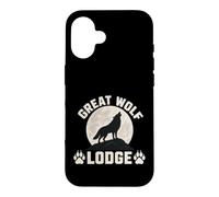 Carcasa para iPhone 16 Great Wolf Lodge Lovers Outdoor Adventure Enthusiast Graphic