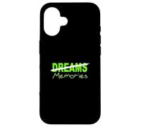 Carcasa para iPhone 16 Green Color Memories Over Dreams Gráfico Verde