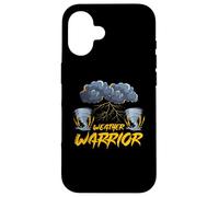 Carcasa para iPhone 16 Guerrero del Tiempo | Tornado Hurricane | Storm Chaser