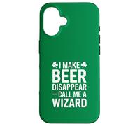 Carcasa para iPhone 16 Hago Desaparecer la Cerveza Llámame un Mago