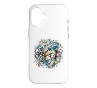 Carcasa para iPhone 16 Hamburgo Puerto Elba St.Pauli Marinero Souvenir Marítimo