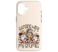 Carcasa para iPhone 16 Hanging with My Gnomies On Easter Day Unique Spring GNOME