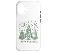 Carcasa para iPhone 16 Happy Solstice Winter Minimalista
